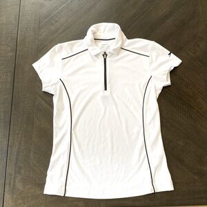 Slazenger Women’s White Short Sleeve Polo Tee